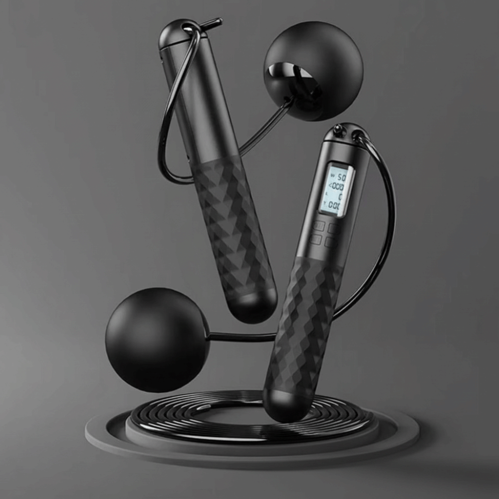 Smart Jump Rope Digital Counter - Corda per Saltare Portatile Senza Fili