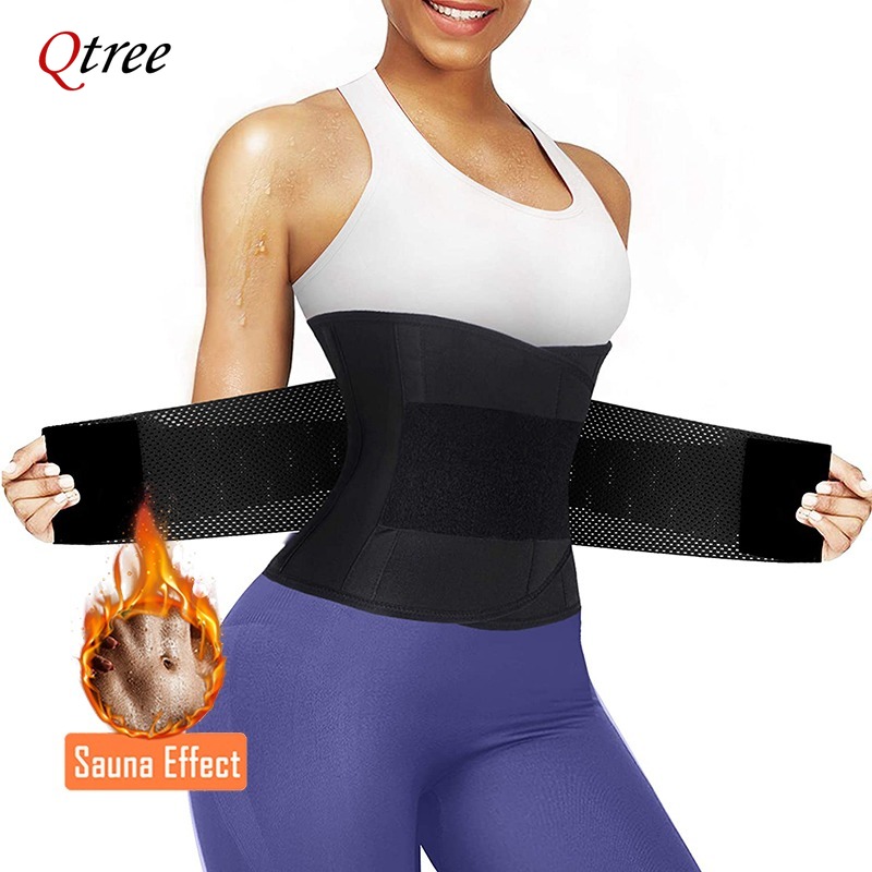 Sweat Waist Trainer Belt Neoprene - Qtree Hot Neoprene Vita Trainer Cintura