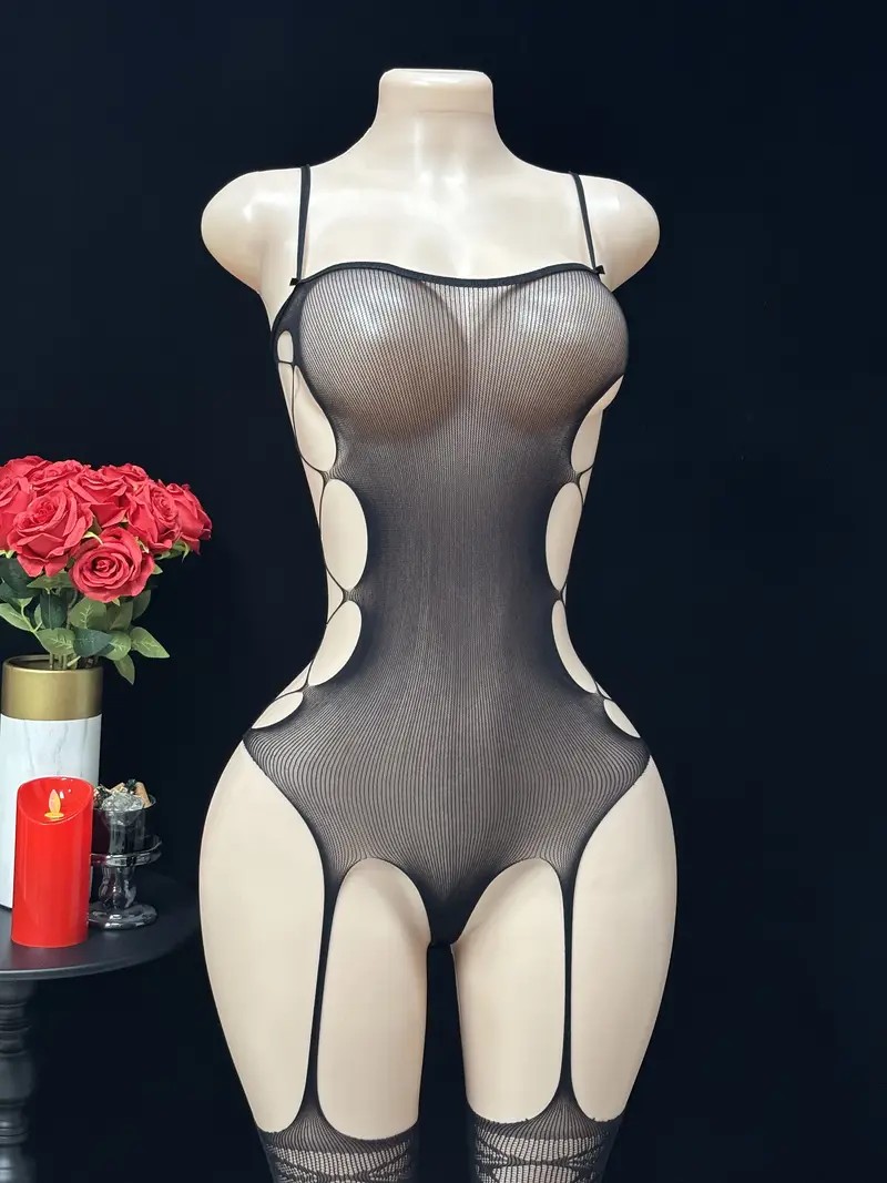 Tuta sexy con bretelle e rete  - Fishing recensione e prezzo