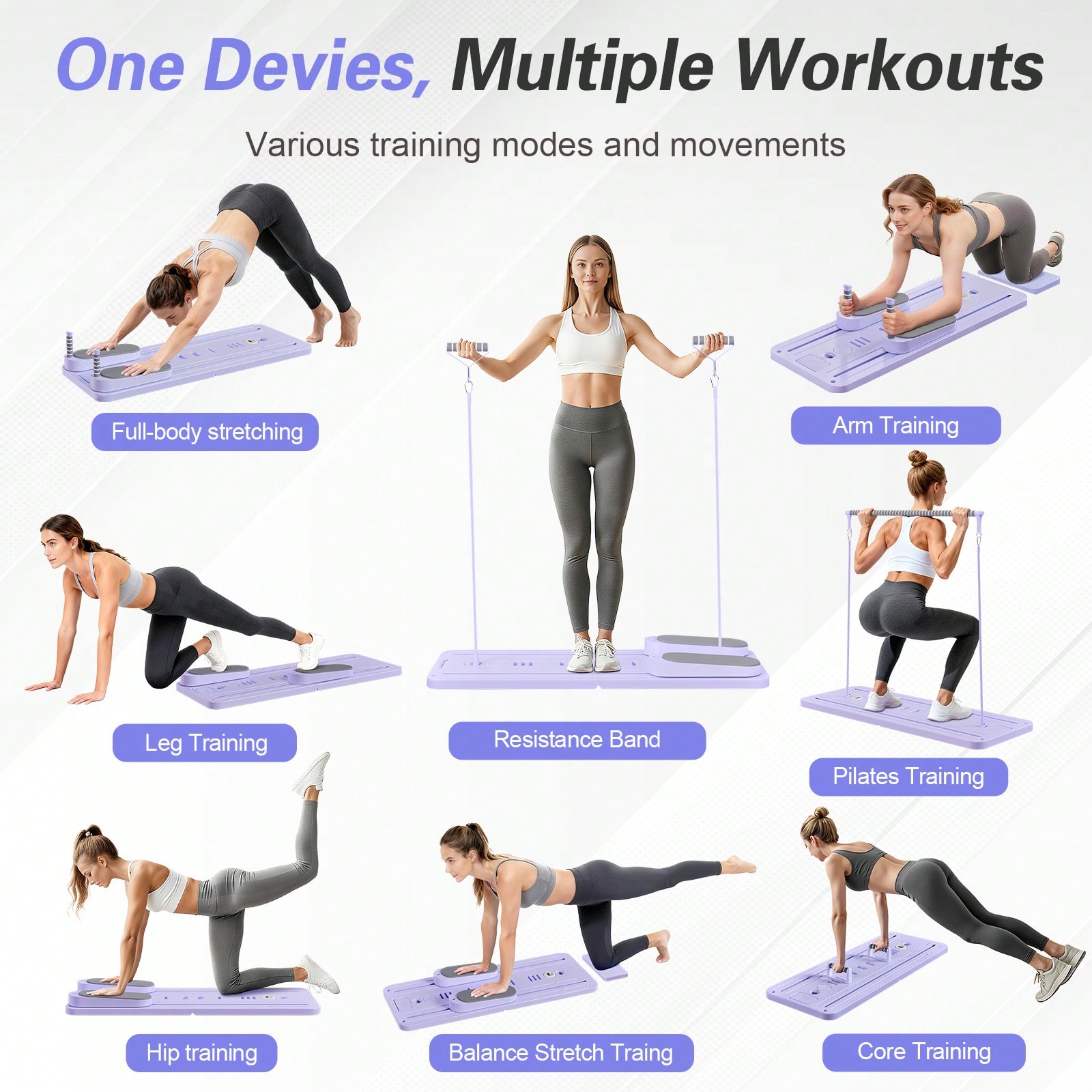 Reformer Pilates con Barra, Ta - Fitness Equipment recensione e prezzo