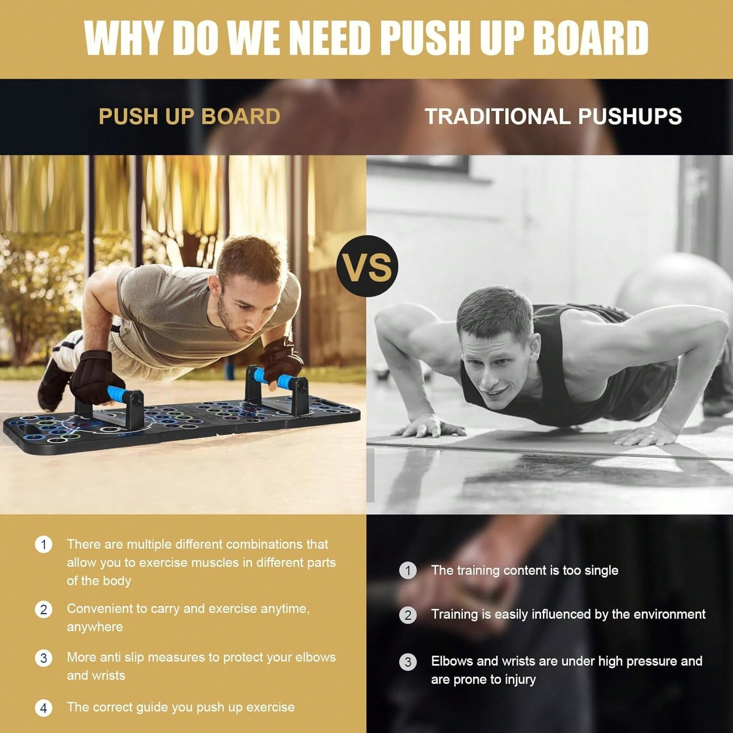 Sistema di panche pieghevoli p - Push Up Board Foldable Multi Function recensione e prezzo