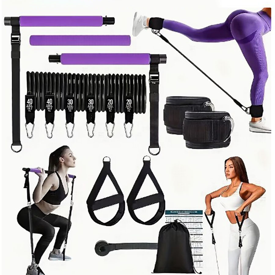 Set di Bande di Resistenza da  - Pilates Bar Kit With Resistance Bands recensione e prezzo