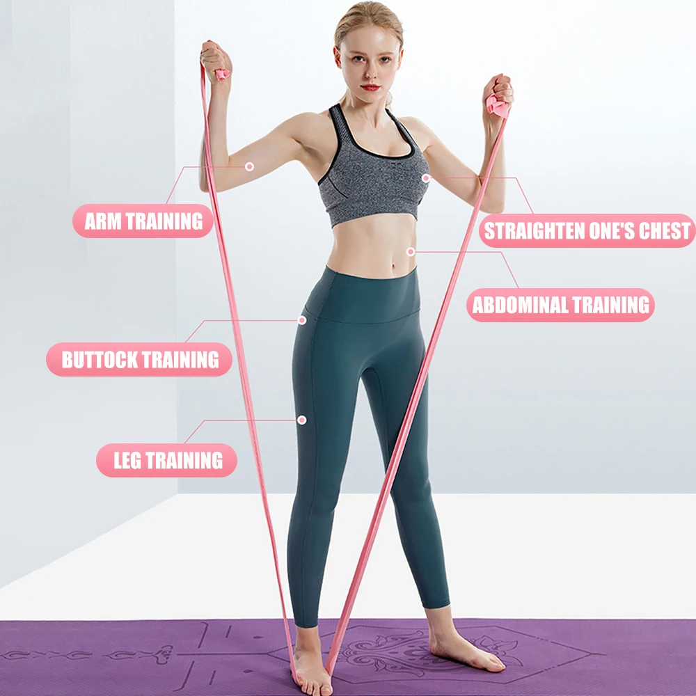 Fascia Elastica per Yoga e Pil - Pilates Bar Kit With Resistance Bands recensione e prezzo