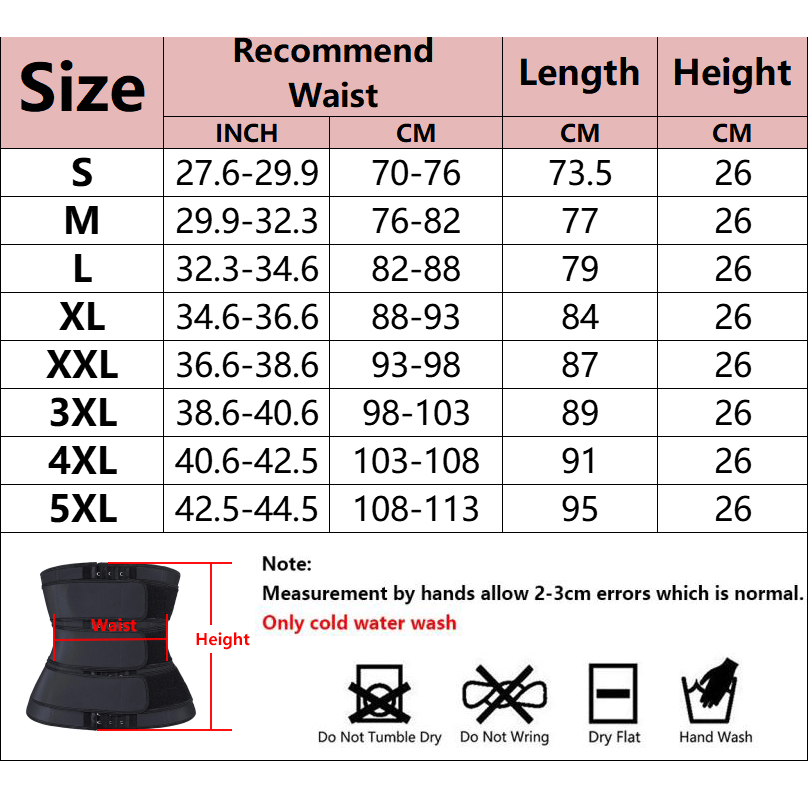 Supporto per la vita da donna  - Sweat Waist Trainer Belt Neoprene recensione e prezzo