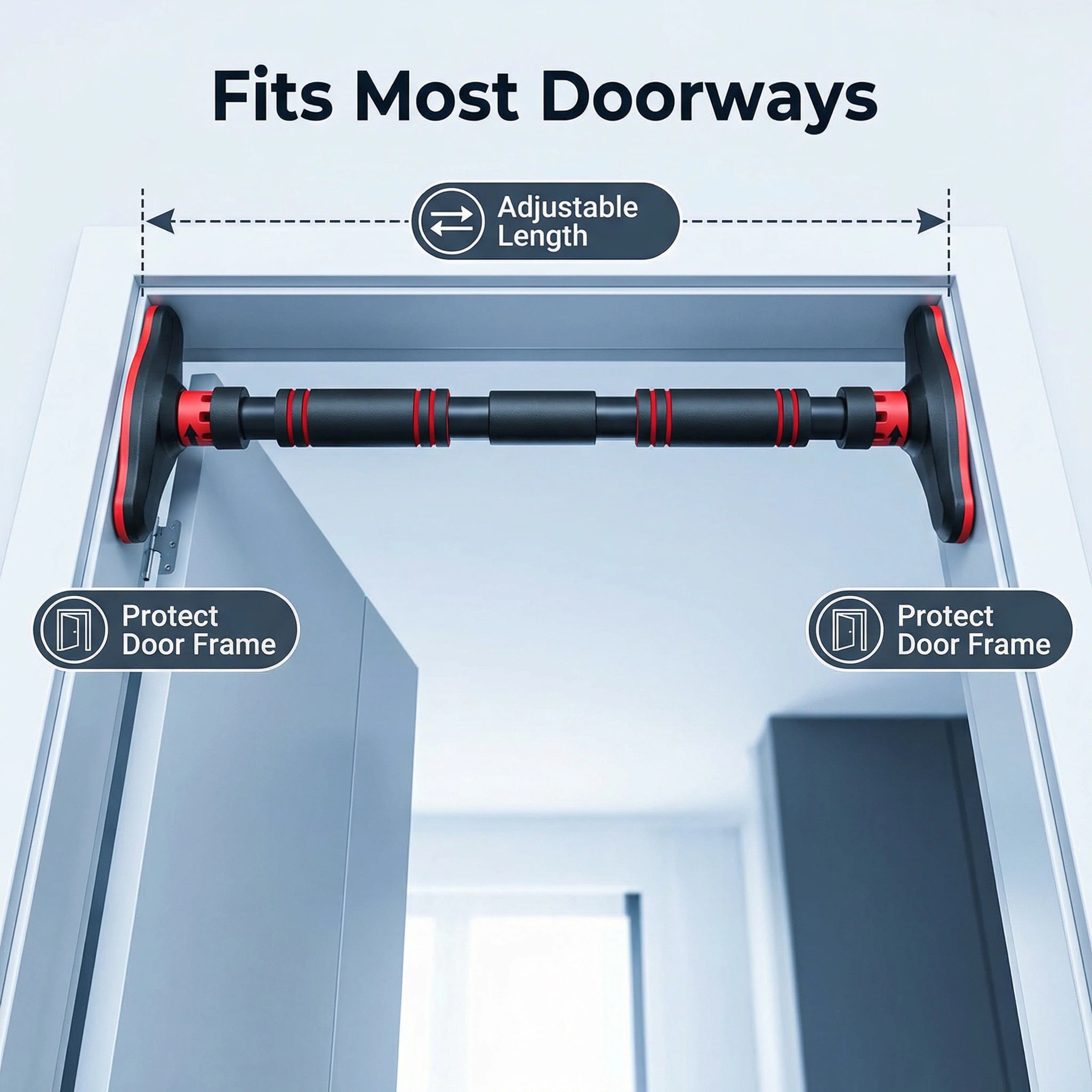 Barra per trazioni multifunzio - Door Pull Up Bar No Screw recensione e prezzo
