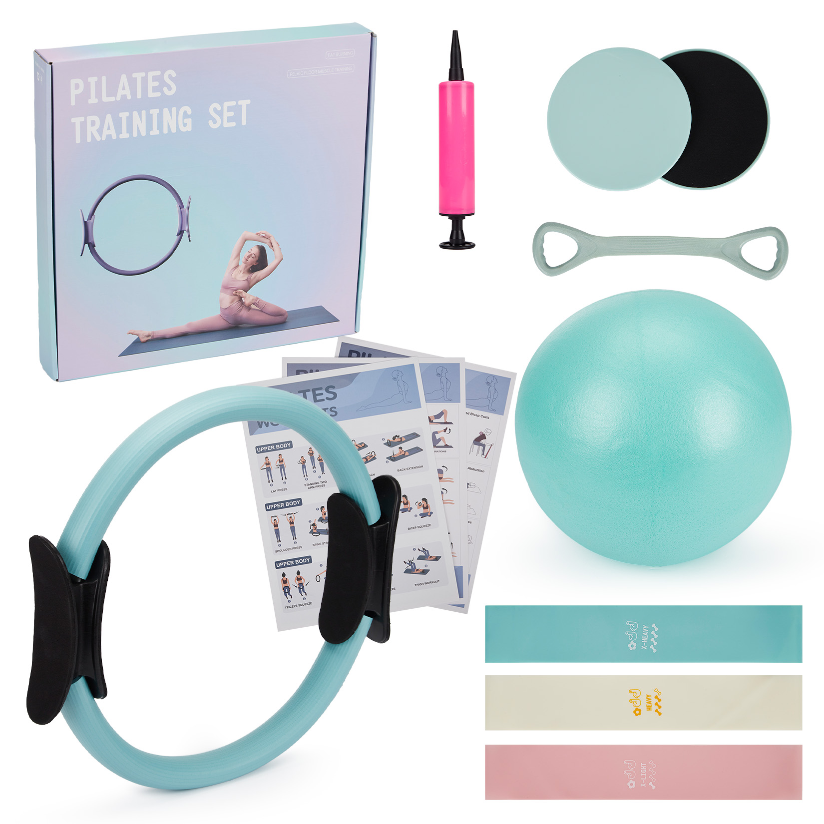 Set per Allenamento Pilates, A - Pilates Bar Kit With Resistance Bands recensione e prezzo