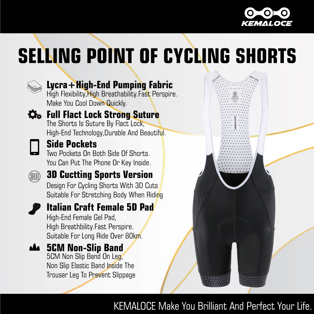 Pantaloncini con bretelle da c - Padded Cycling Shorts 5D Gel recensione e prezzo